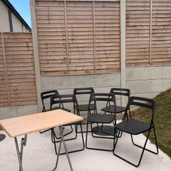 Outdoor Foldable chairs & table
