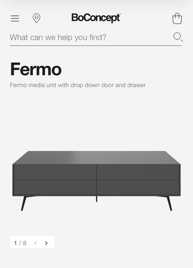 Bo Concept TV media unit