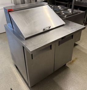 True Fridge, Salad Bar and Chest Freezer for Sale