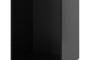 NEW IKEA METOD Base cabinet, black-grey, 60x60x80cm