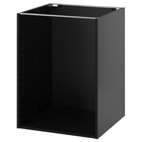 NEW IKEA METOD Base cabinet, black-grey, 60x60x80cm