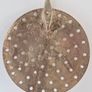 Vintage Brass Straining Spoon/Sieve. Image 2
