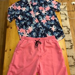mens shirt and shorts