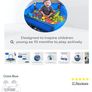 baby trampoline and ball pit  Smartrike brand Image 2