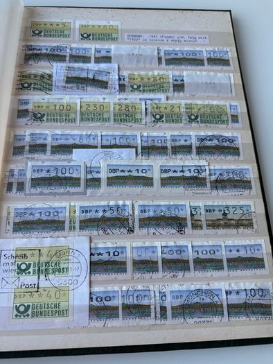 GERMANY collection in stamp album