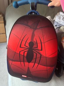 Spider-Man Ride On Fold Out Suitcase Scooter