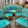 New gold and new material salon set 5 pieces Image 8