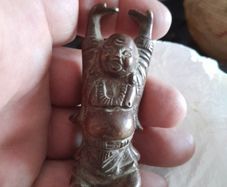 old oriental bronze figure