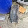 Marble flower pot stand Garden Balcony Patio Decorations vintage very heavy piece Image 2