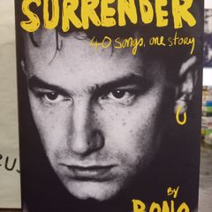 Surrender: 40 Songs, Our Story Hardback Book Bono U2 Music Biography