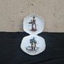 2 old paris works sides plates postage possible Image 2