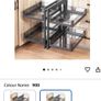 2 Tier Blind Corner Cabinet storage Image 2