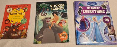 3 Kids activity books