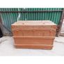 Large Antique Travel Trunk  KAS251 Image 2