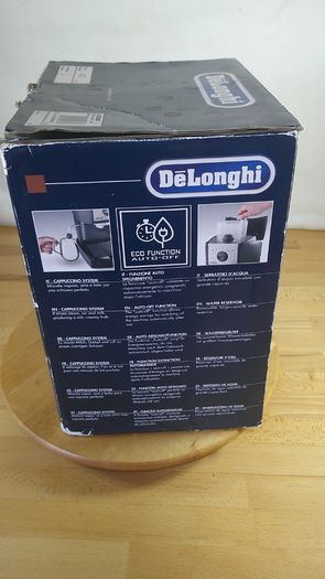 DeLonghi EC156.B Espresso Cappuccino Coffee Machine 15 bar 1100W Black Boxed Working