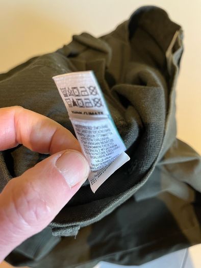 Mens Marks and Spenser. khaki Trousers/Jeans. 40x29. zip.