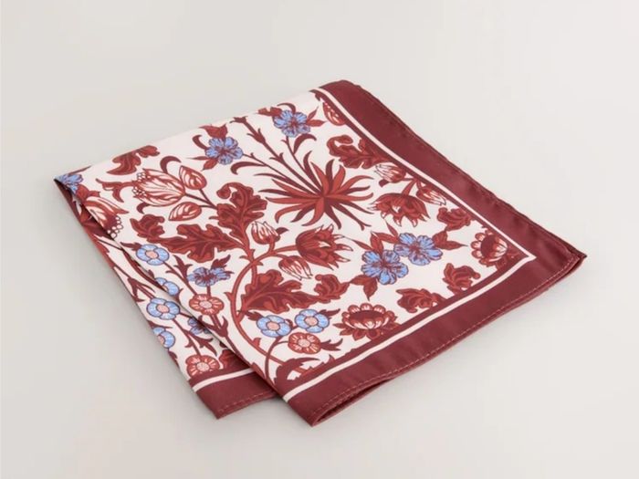x3 Bundle - Brand New Next Rust Red Tie & Pocket Square Set - RRP - 22.50