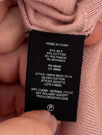 Theory silk blend top BNWT