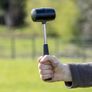 Milestone Camping 20420 12oz Rubber Mallet/Sturdy Steel Handle/Ideal for Putting Up Tents & Canopies Image 4