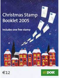 2005 Ireland Christmas Commemorative Stamp Booklet Mint Never Hinged (MNH). Hibernian HB129