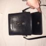 Black leather handbag Image 7