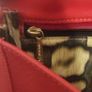 Genuine Longchamp 100% leather red shoulder bag Image 9