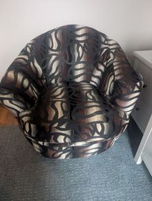swivel armchair