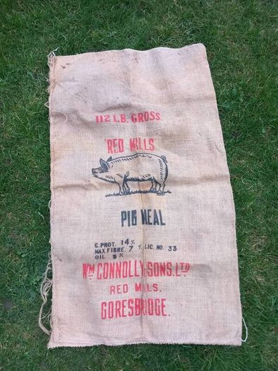 Burlap Feedsack