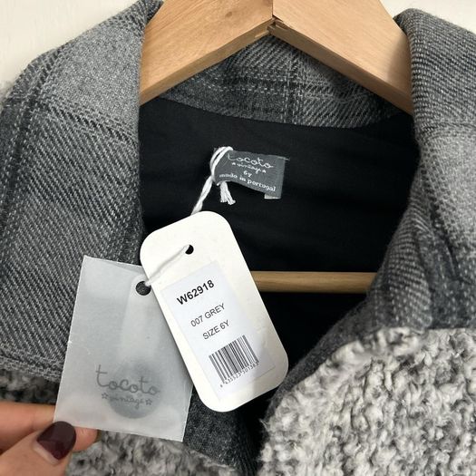 BNWT Girls Toco Vintage coat