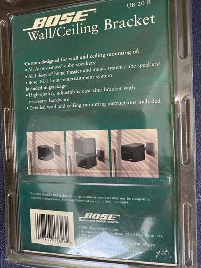 bose speaker wall brackets