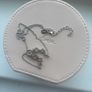 Paul Costello  Bridal Range Cz Necklace Sterling Silver Image 4