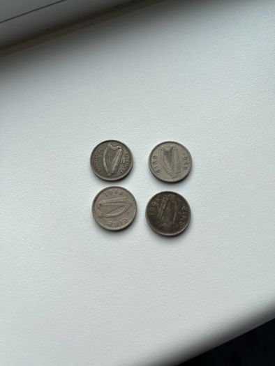 Irish 3d coins 1928/48/49/65