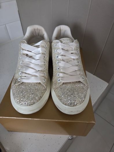 Glitter trainers uk3