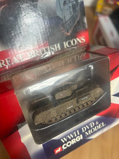 WWII DVD & Corgi Model