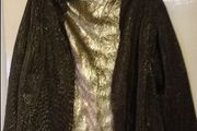 Beautiful Gold cardigan ideal for party size 10/12 Price includes postage