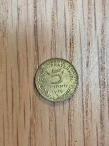 France 5 Centimes Coin