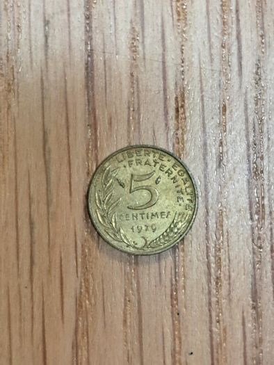 France 5 Centimes Coin