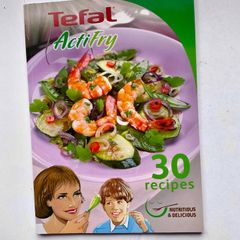 tefal actifry 30 recipes cookbook recipe guide booklet