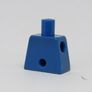 Lego Superman Pre Production Prototype Torso From Lego Superman Magnet 850670 Before Assembly To The Magnet This Torso Has The Hole Punched On The Back Extremely Rare Image 4