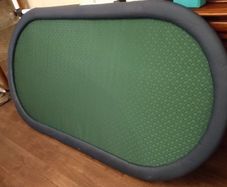Poker tables used good with folding legs