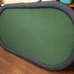 Poker tables used good with folding legs