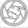 Electric Scooter__ Brake Disc Image 4