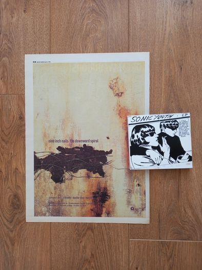 Nine Inch Nails Original Magazine Advertisement Poster