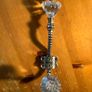 Hook with nice metalwork and acrylic crystals Image 3