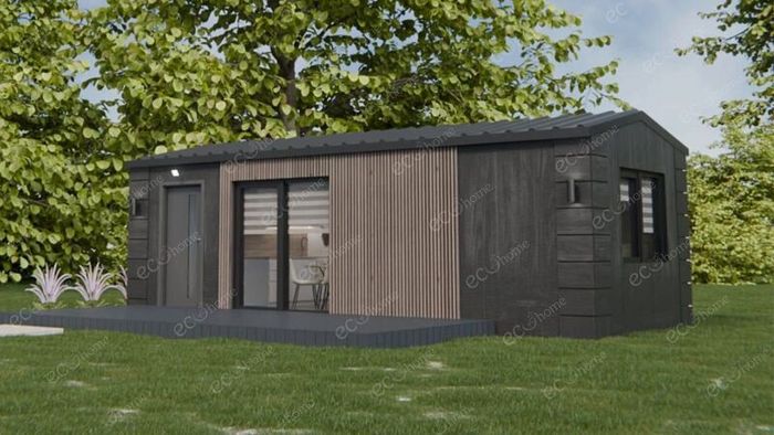 Ecohome Log Cabins 1 Bedroom Modular Home