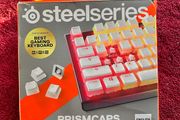 Steelseries Prismcaps Double PBT Keycaps White
