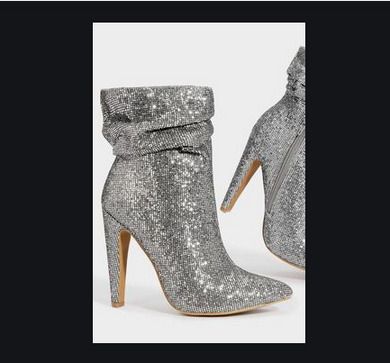 Sparkly Boots from Quiz size 6