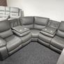 Rita Manual/Electric Leather Recliner Sofa Image 7