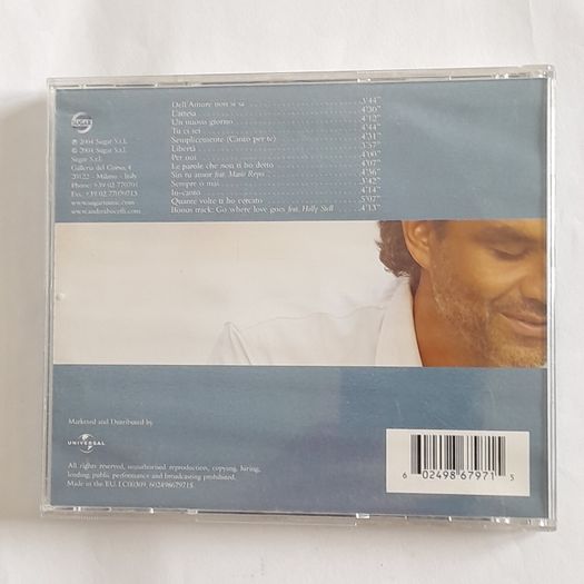 CD - Andrea Bocelli - Andrea