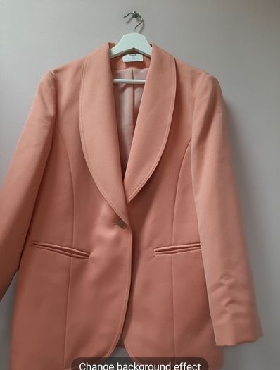 ladies jacket peach